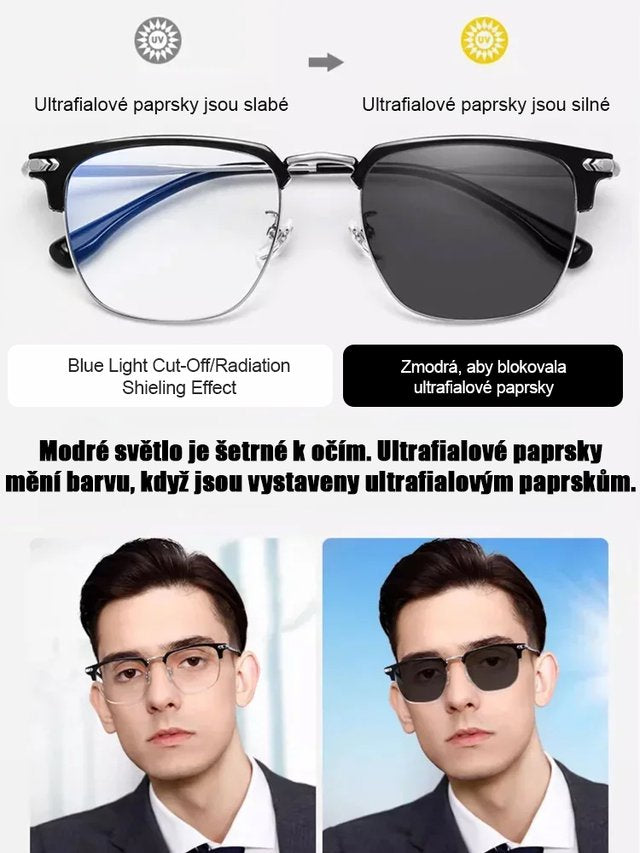 【Automatické zaostřovací brýle proti modrému světlu】Kupte 1, získejte 1 zdarma