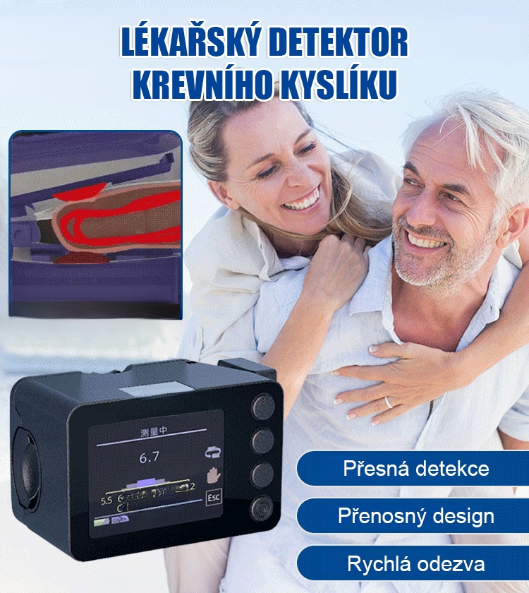 Lékařský oxymetr