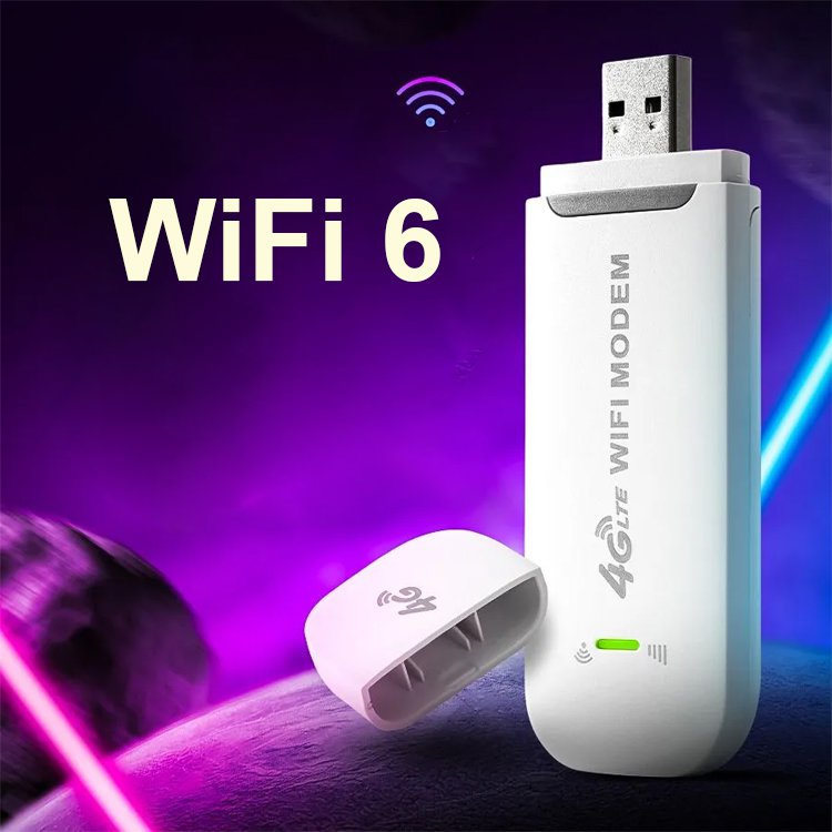 【Doživotní bezplatný přístup k internetu】Bezdrátová síťová karta WiFi pro přenosné použití