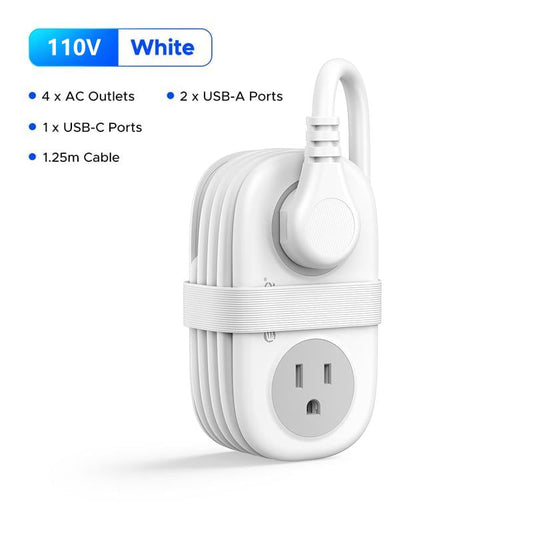 Prodlužovací kabel 7 v 1, ORICO 4 zásuvky 2 USB porty