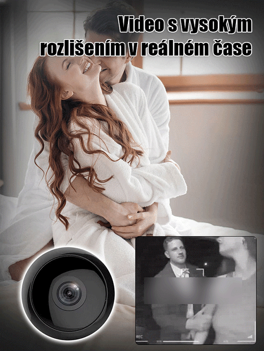 【Vylepšená verze super skryté】Bezdrátová kamera